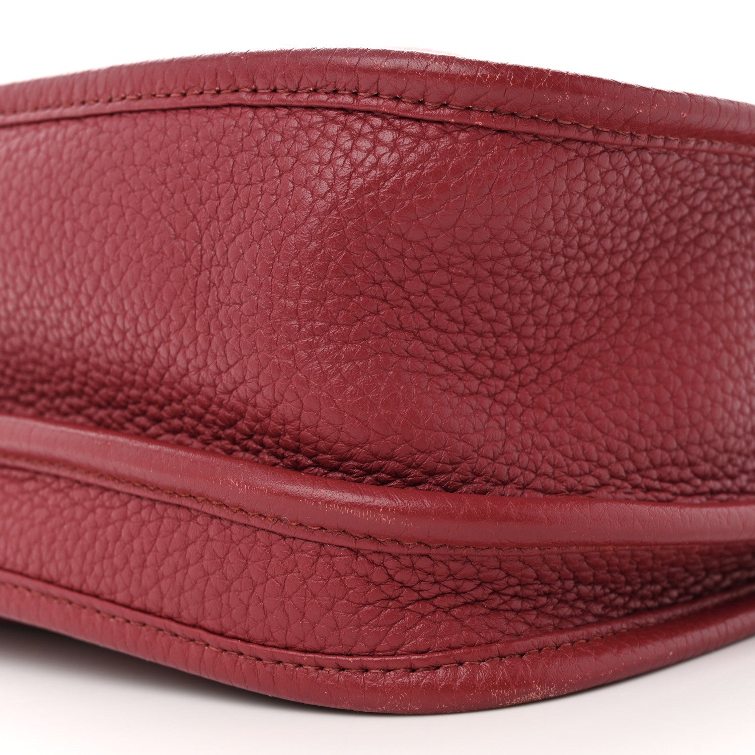 Hermes Taurillon Clemence Evelyne III PM Rubis 10 of 17