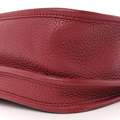 Hermes Taurillon Clemence Evelyne III PM Rubis 10 of 17