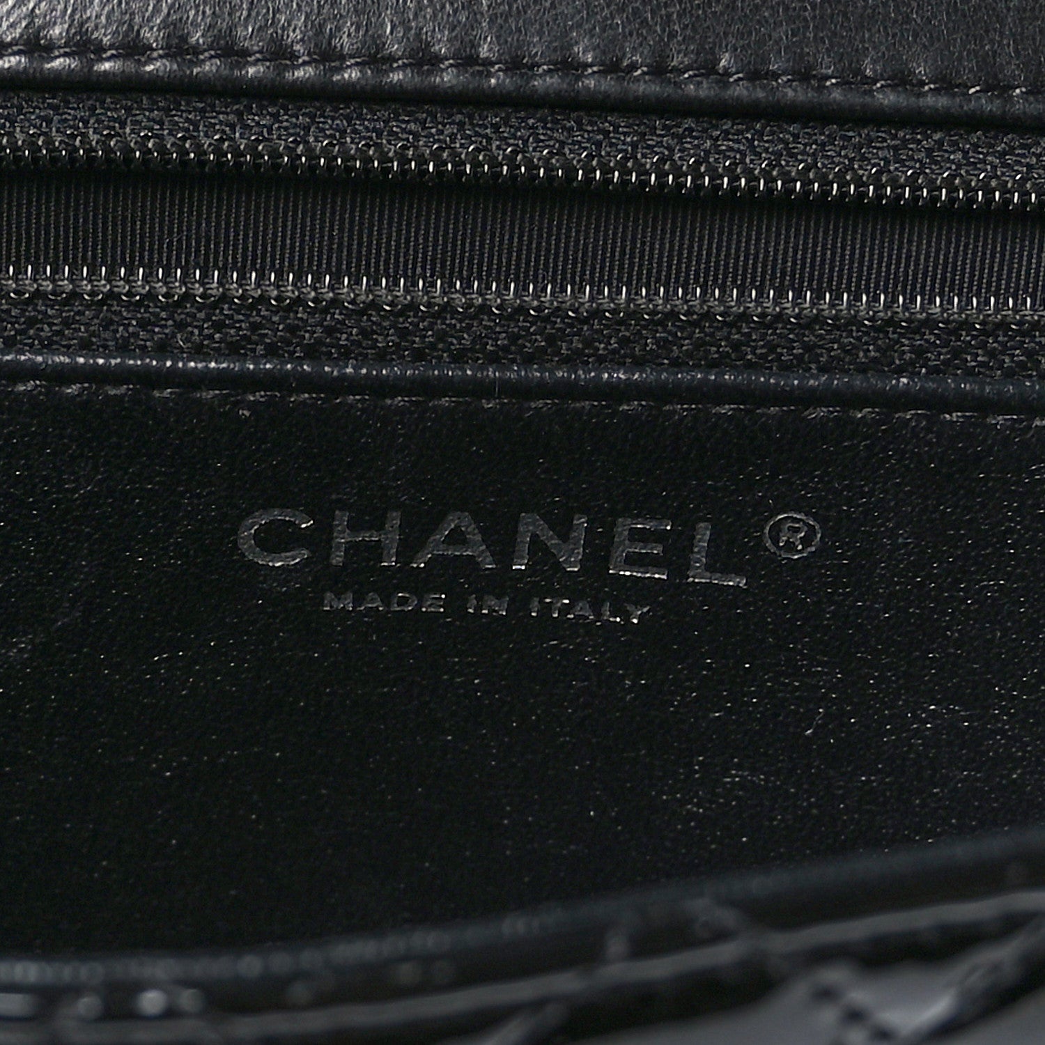 Chanel Patent Quilted Jumbo Classic Twist Flap Bag Black 6 of 9