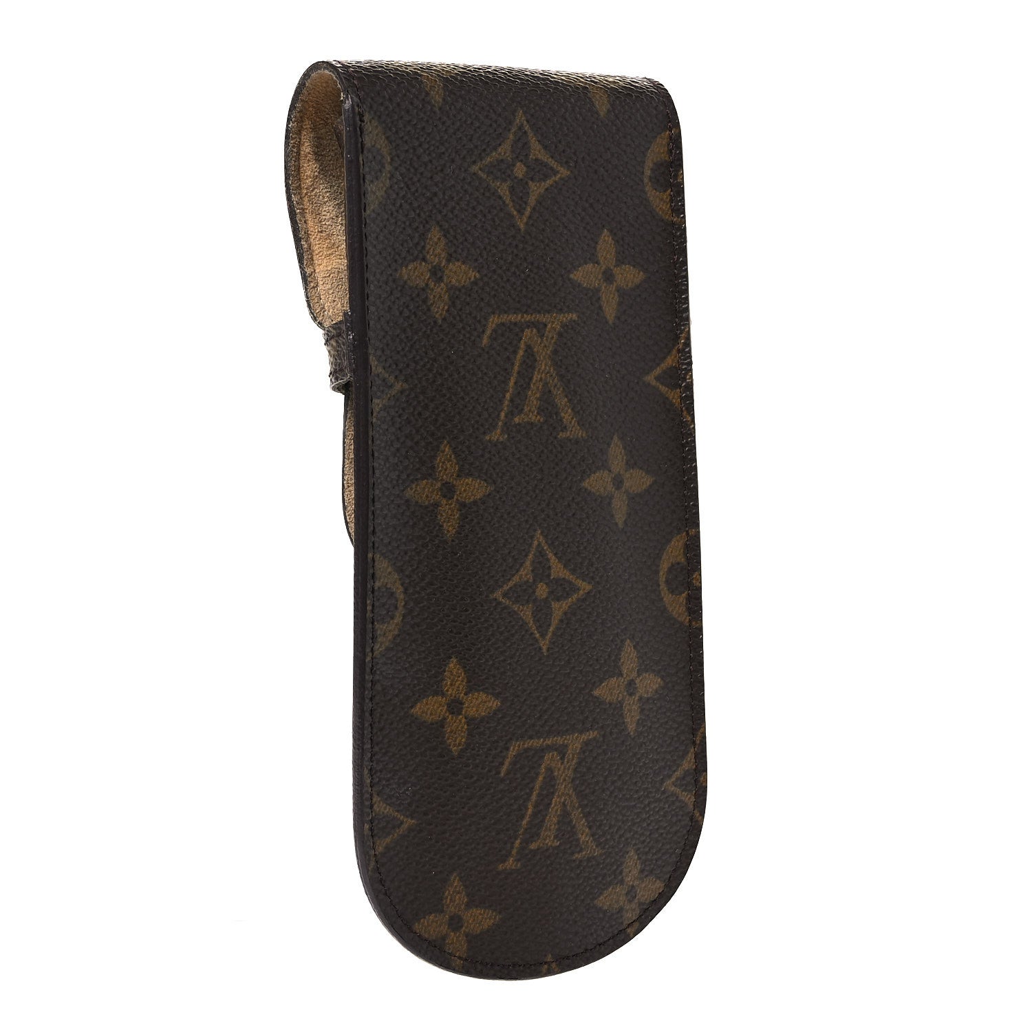 Louis Vuitton Monogram Glasses Sunglasses Case w Flap 3 of 7