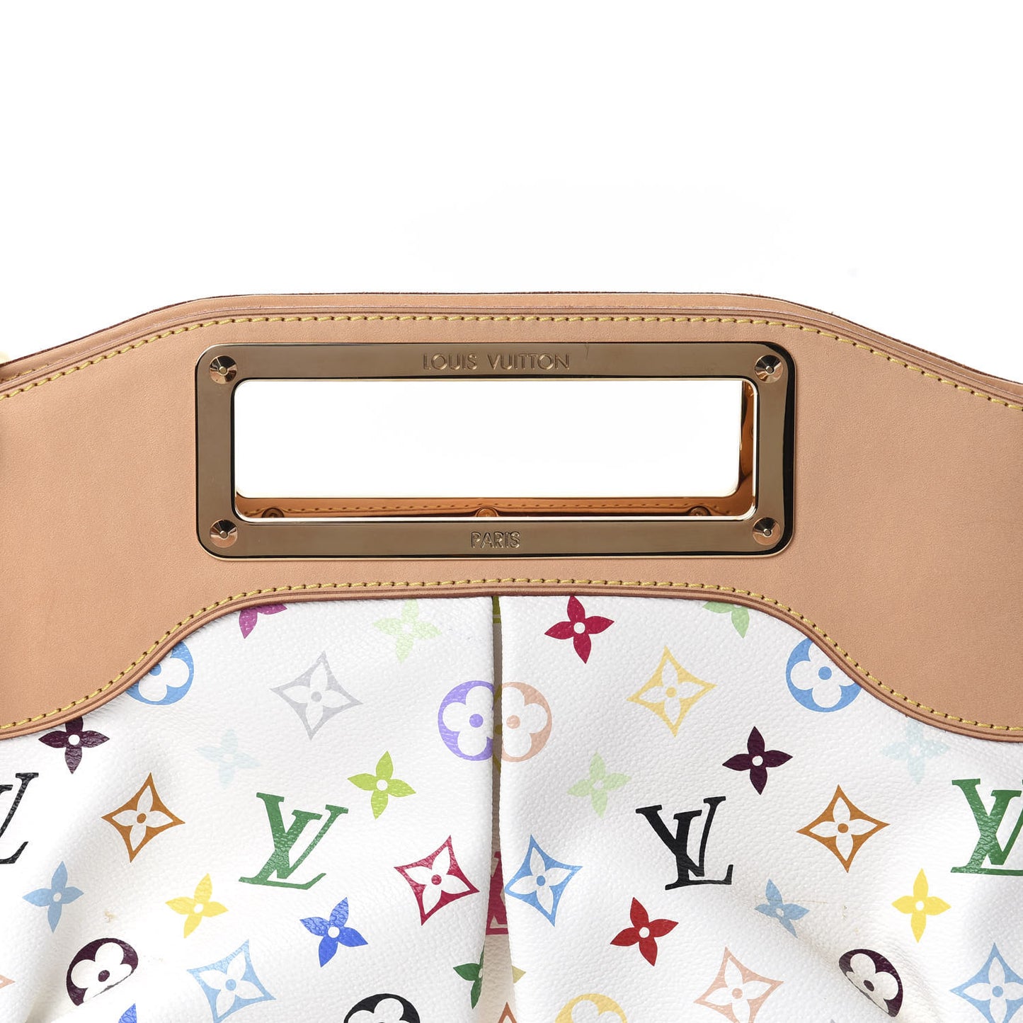 Monogram Multicolor Judy MM White