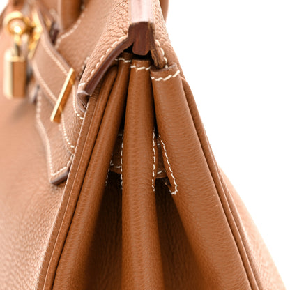 Hermes Togo Birkin 35 Gold 22 of 22
