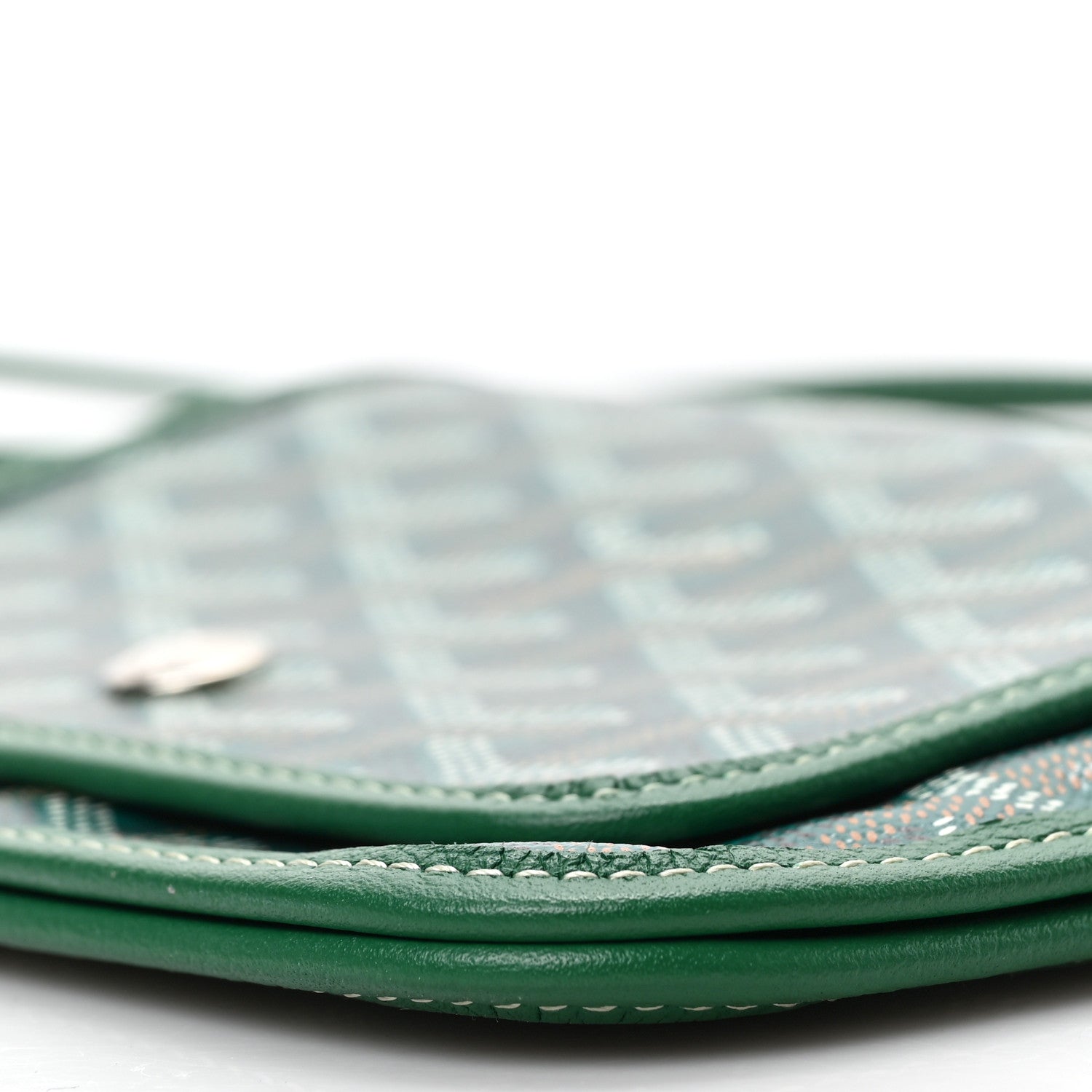 Goyard Goyardine Plumet Wallet Clutch Green 8 of 8