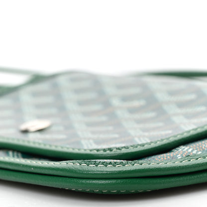 Goyard Goyardine Plumet Wallet Clutch Green 8 of 8