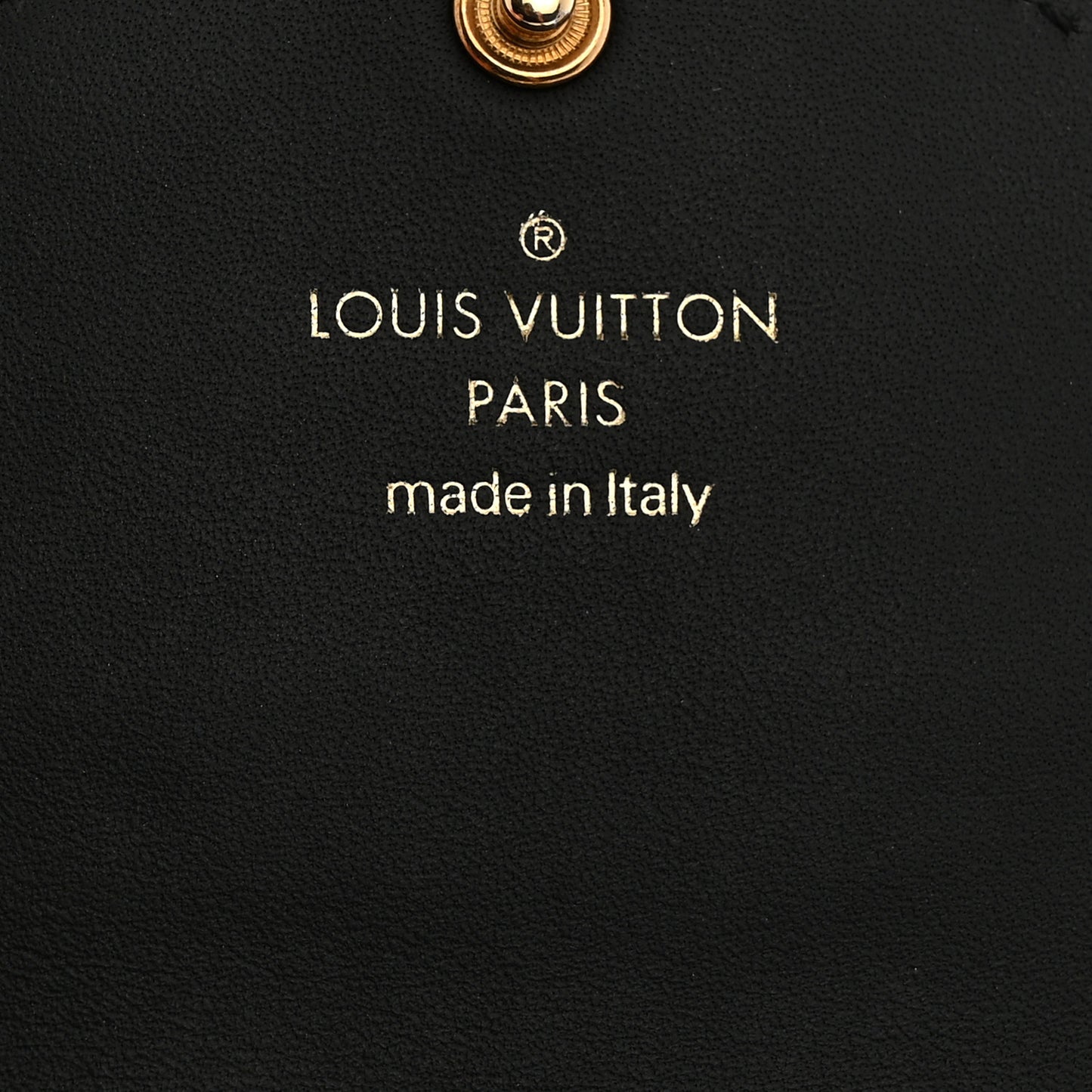 Calfskin New Wave Long Wallet Black