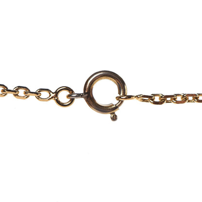 Chanel Enamel CC Pendant Necklace Gold 6 of 6