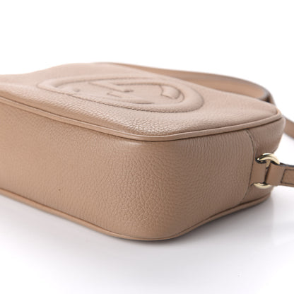 Gucci Pebbled Calfskin Small Soho Disco Bag Rose Beige 7 of 11