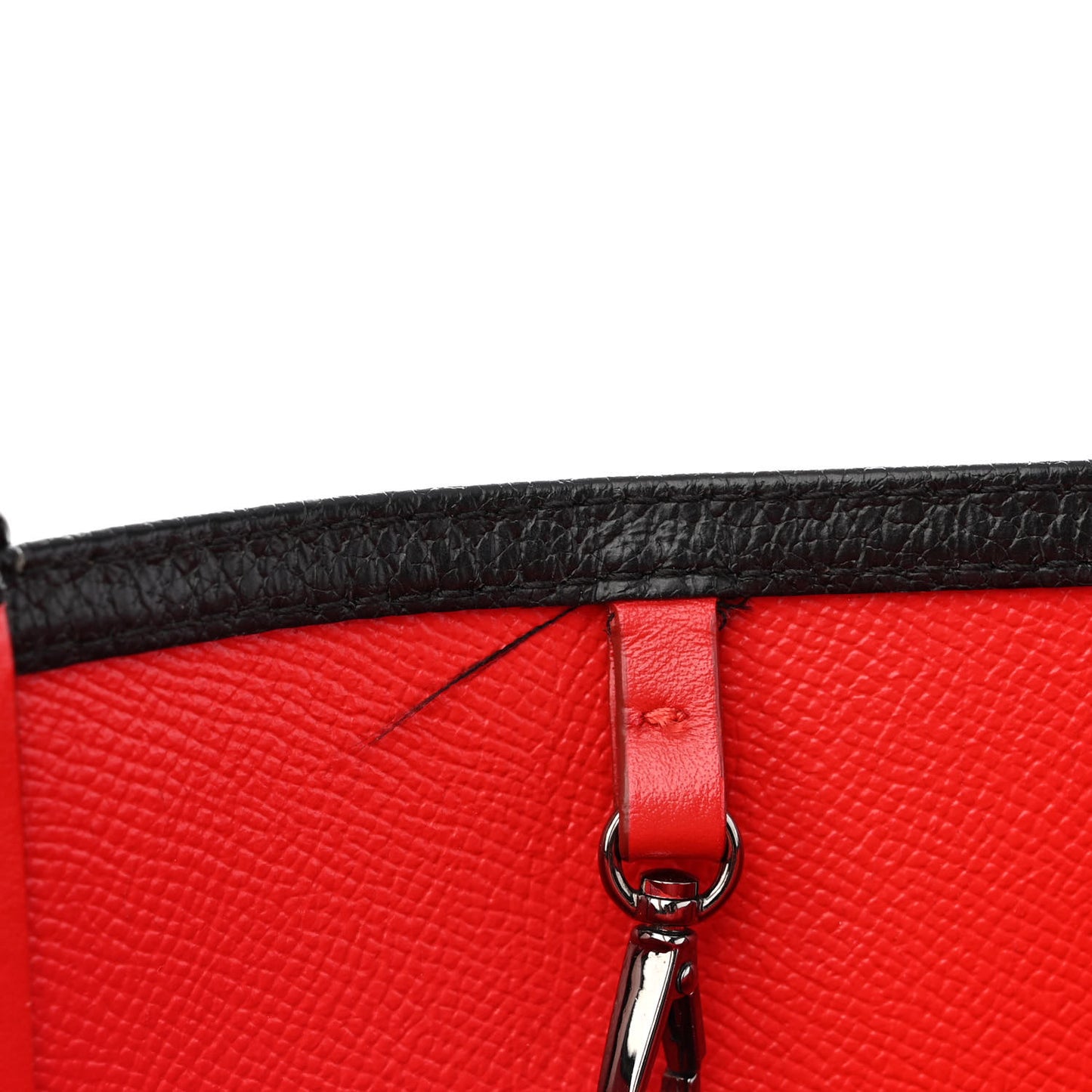 Calfskin Spikes East West Cabata Tote Black