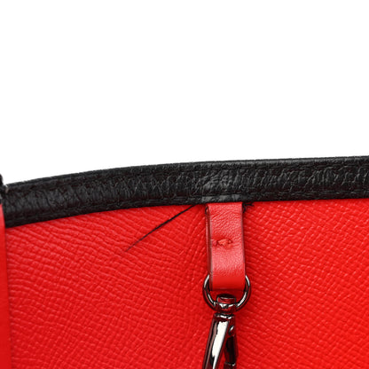 Christian Louboutin Calfskin Spikes East West Cabata Tote Black 13 of 17