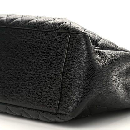 Chanel Caviar Quilted Grand Shopping Tote GST Black 9 of 9