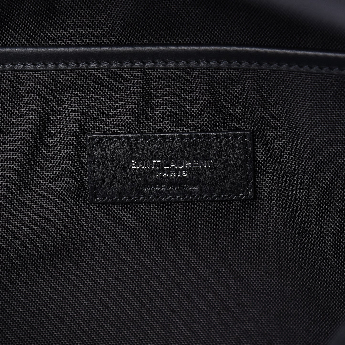 Canvas Sequins City Backpack Black