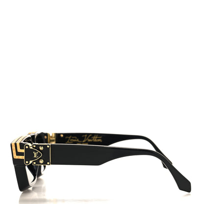 Louis Vuitton Acetate 1.1 Millionaires Sunglasses Z1165E Black 3 of 7