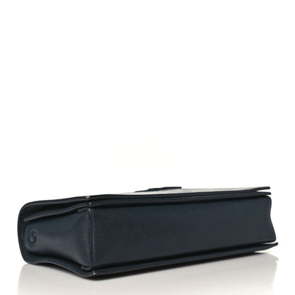 Saint Laurent Calfskin Monogram Book Bag Dark Smog 4 of 9