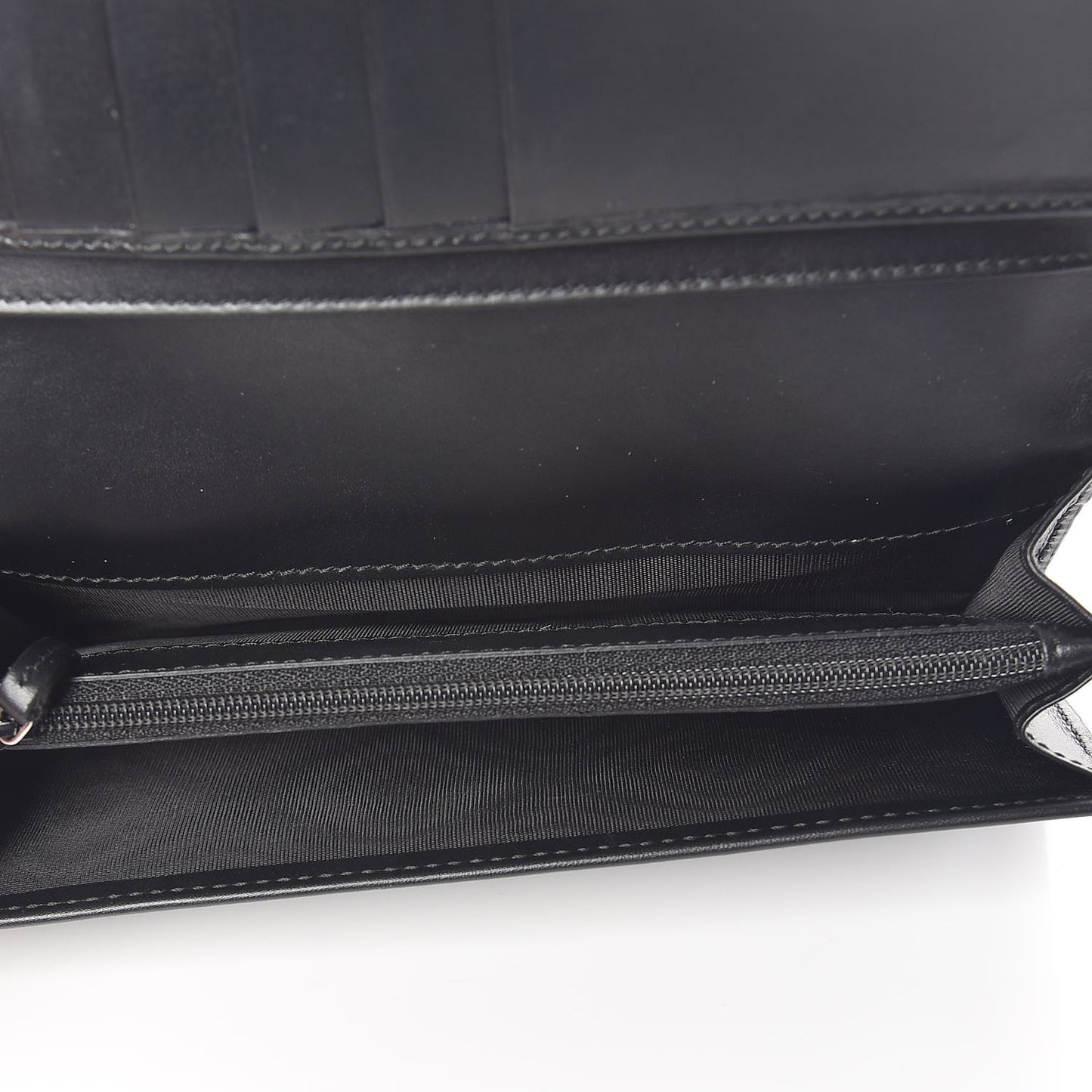 Guccissima Signature Web New Web Continental Wallet Black