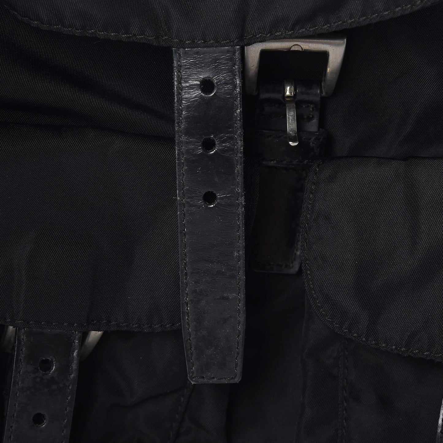 Tessuto Nylon Vela Small Backpack Black