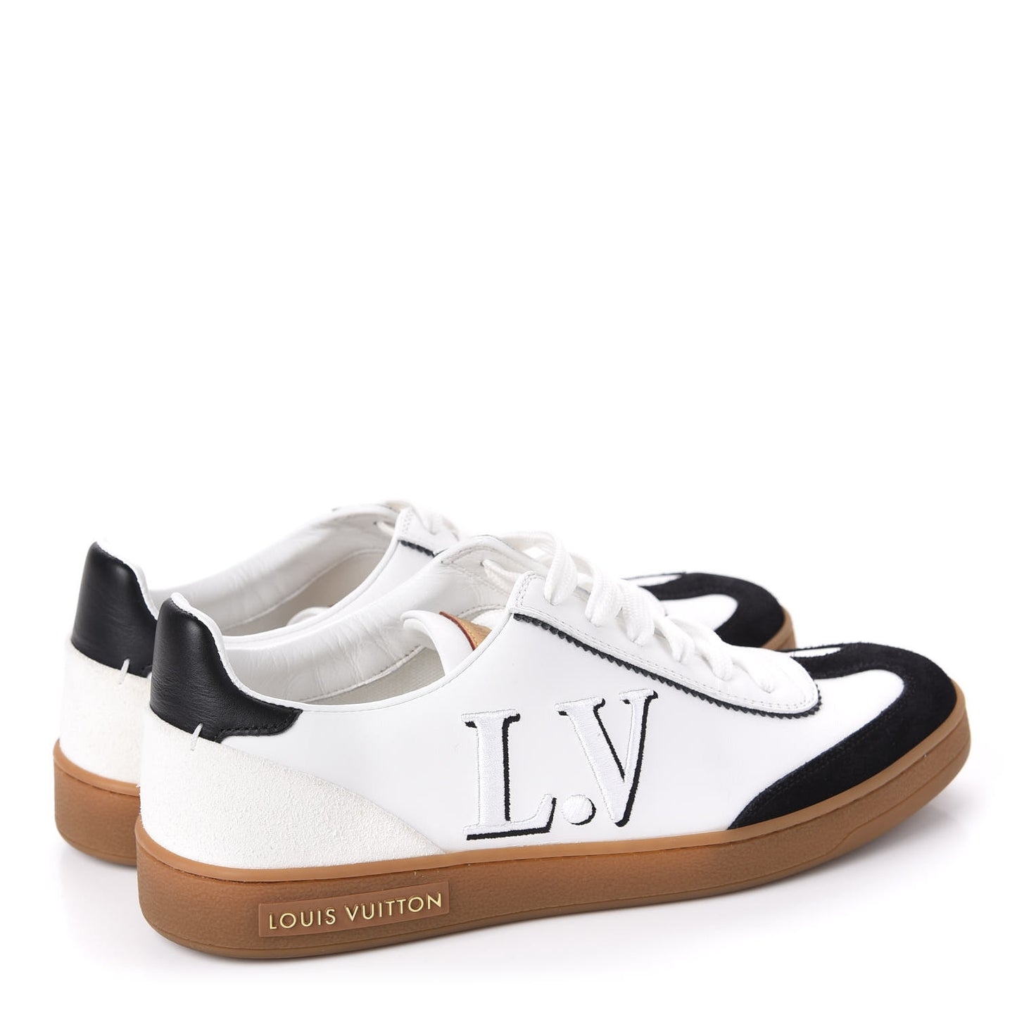 Calfskin Frontrow Sneakers 37 Black