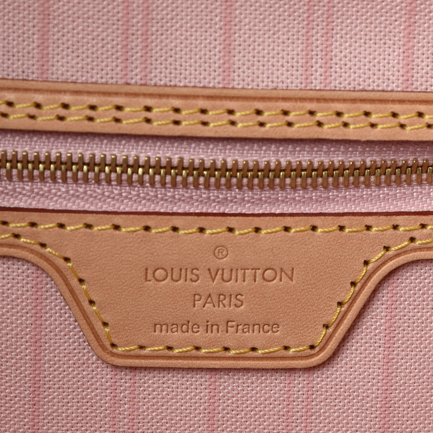 Louis Vuitton Damier Azur Neo Neverfull MM Rose Ballerine 8 of 11