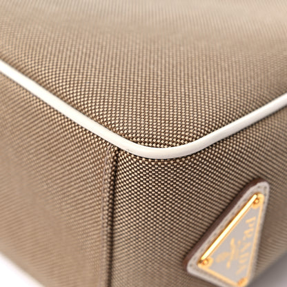 Prada Jacquard Logo Camera Bag Corda Talco 10 of 10