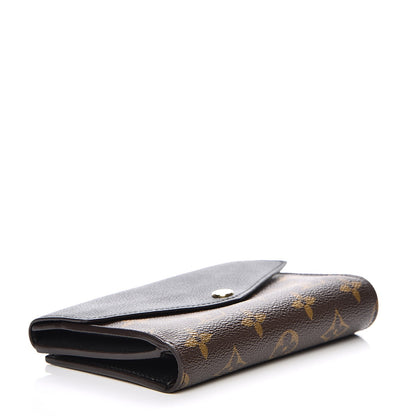 Louis Vuitton Monogram Pallas Compact Wallet Black 4 of 8