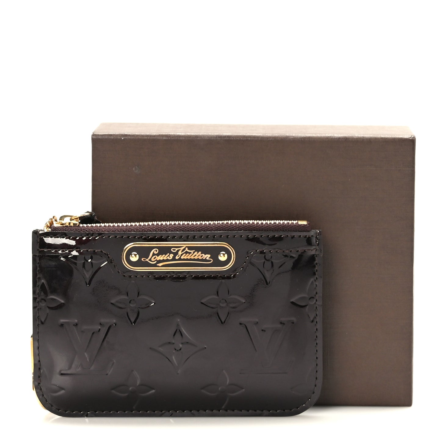 Vernis Key Pouch Amarante