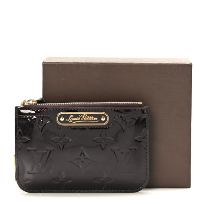 Louis Vuitton Vernis Key Pouch Amarante 7 of 7