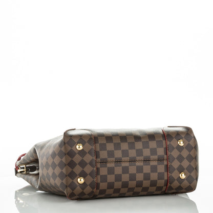 Louis Vuitton Damier Ebene Caissa Hobo Cherry 4 of 7