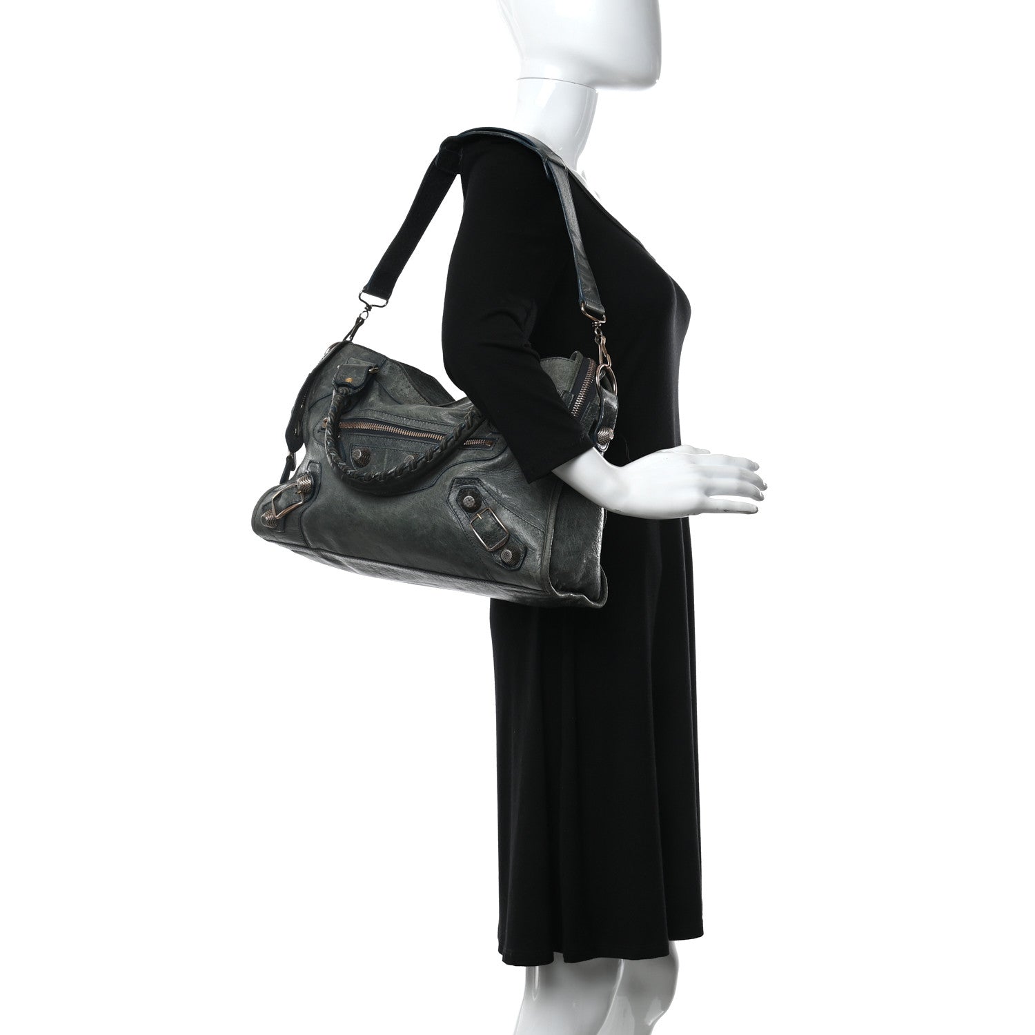 Balenciaga Agneau Giant 21 Rose Gold Hardware City Canard 2 of 14