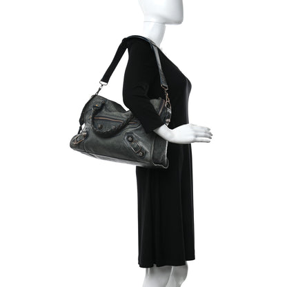 Balenciaga Agneau Giant 21 Rose Gold Hardware City Canard 2 of 14