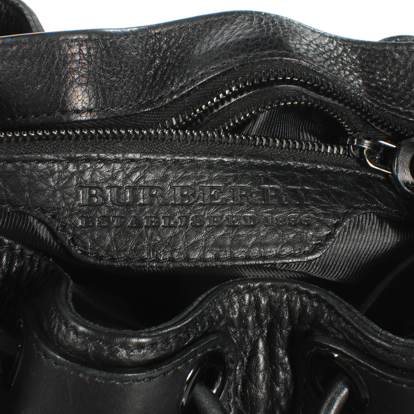 Prorsum Leather Warrior Hobo Black