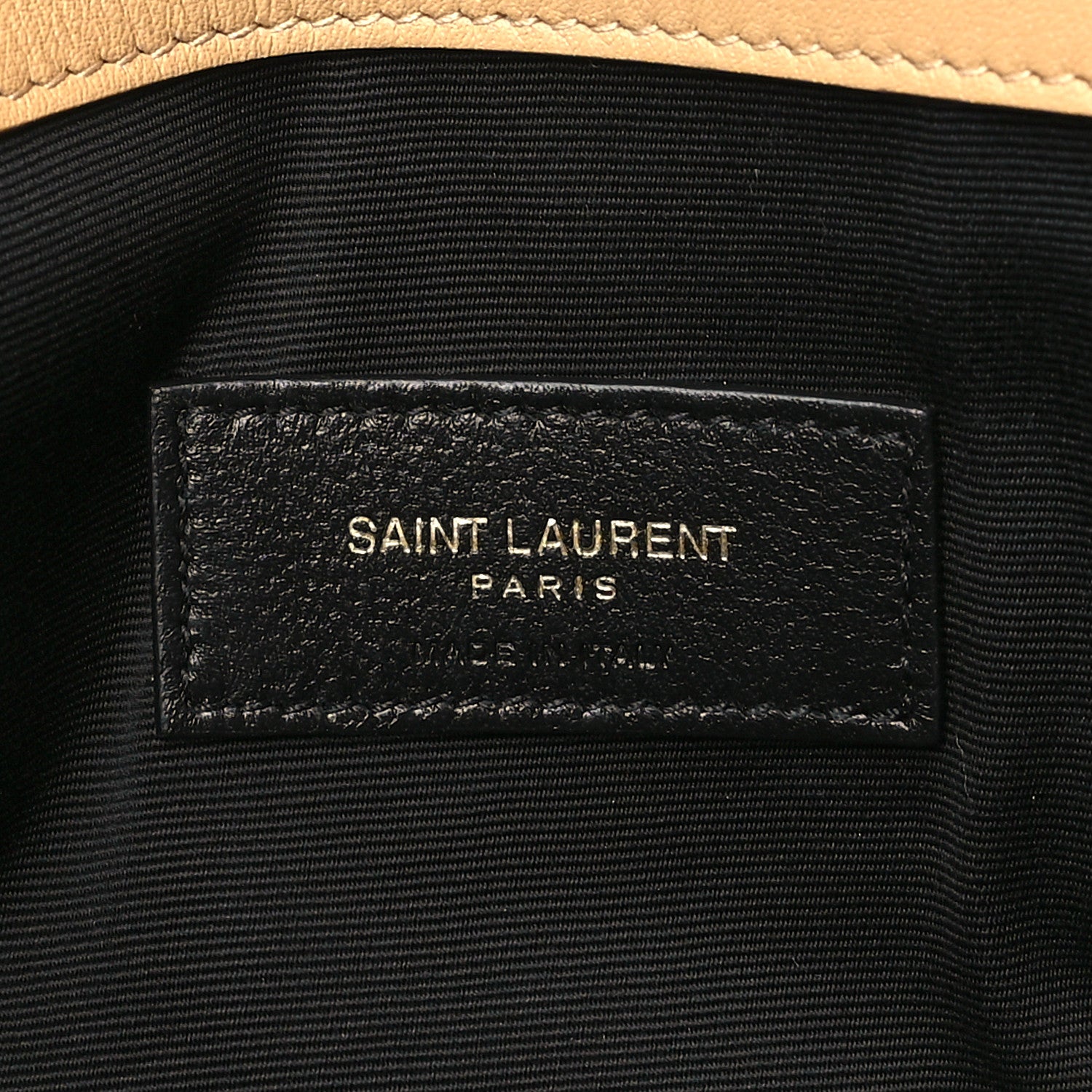 Saint Laurent Micro Raffia Uptown Pouch Natural Hay Blush 6 of 11