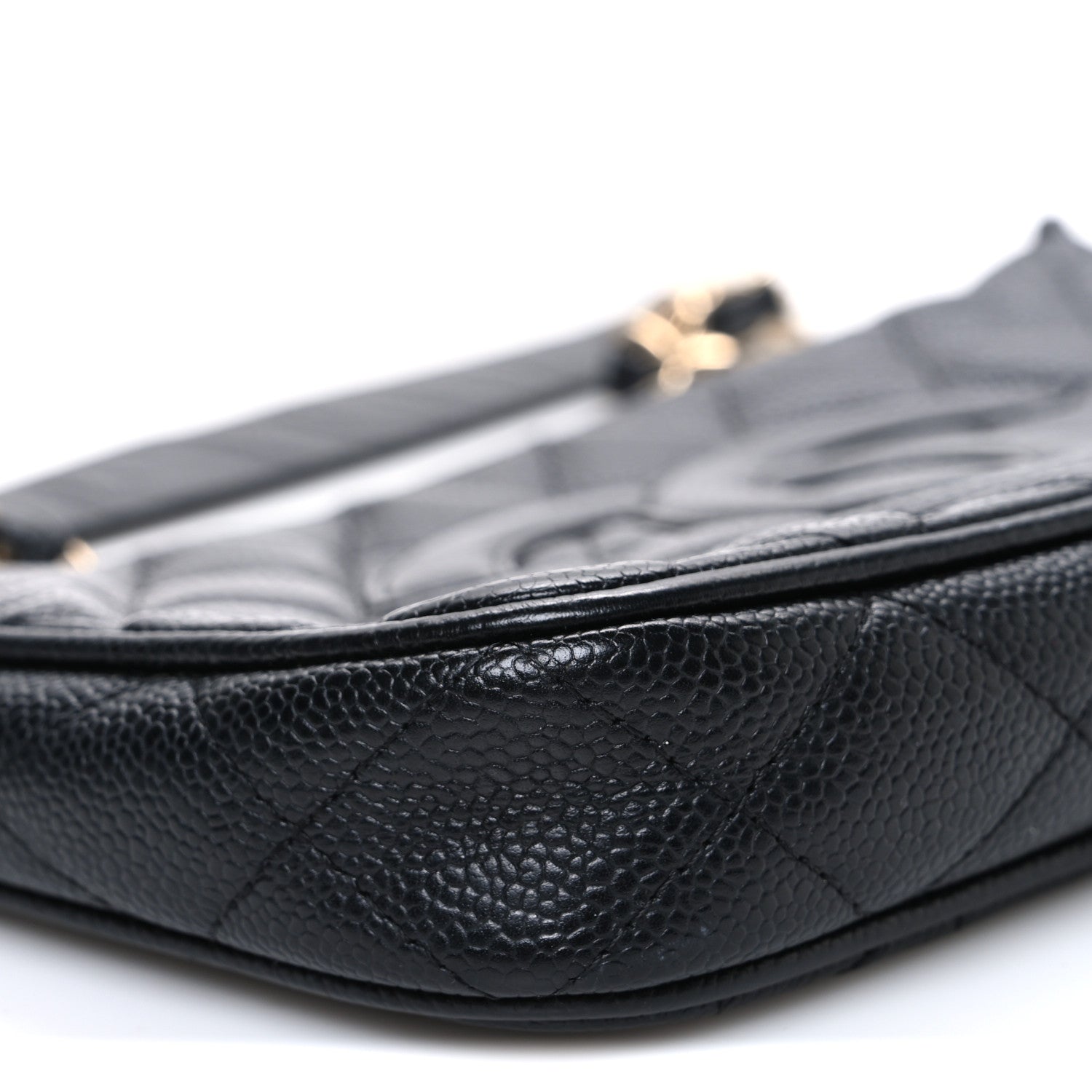 Chanel Caviar Quilted Timeless CC Shoulder Bag Black 9 of 11
