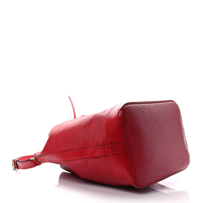 Louis Vuitton Epi Noe Castillan Red 4 of 12