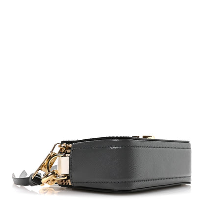 Marc Jacobs Saffiano Small Snapshot Camera Black Mulitcolor 4 of 10