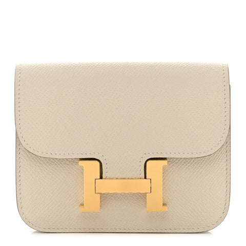 Epsom Constance Slim Wallet Craie