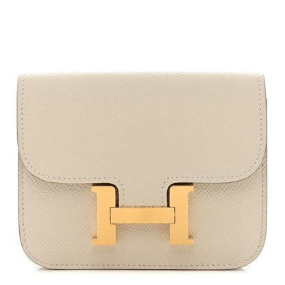 Hermes Epsom Constance Slim Wallet Craie 1 of 9