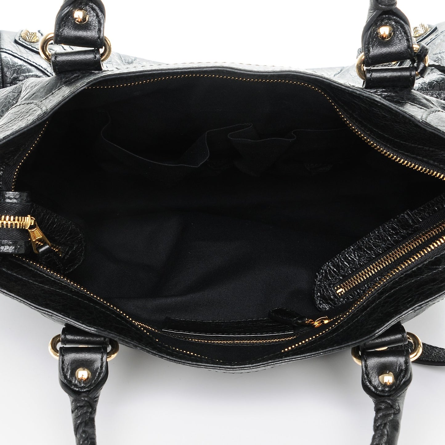 Agneau Giant 12 Gold Hardware Velo Black