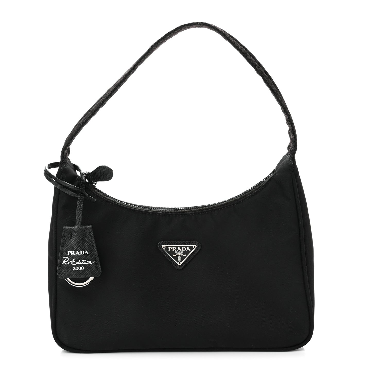 Tessuto Nylon Mini Re-Edition 2000 Bag Black