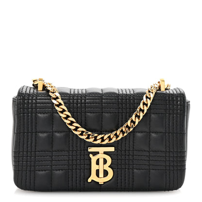 Burberry Lambskin Quilted Mini Lola Bag Black 1 of 9
