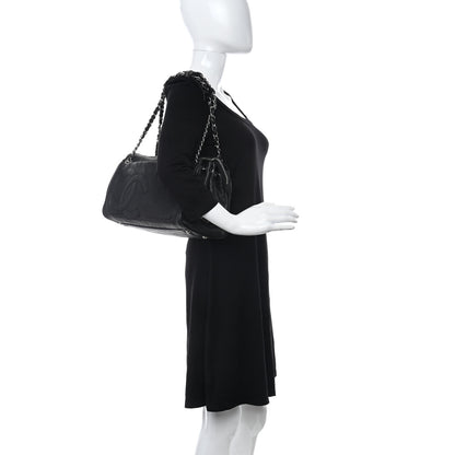 Chanel Caviar Diagonal Ligne Tote Black 2 of 13