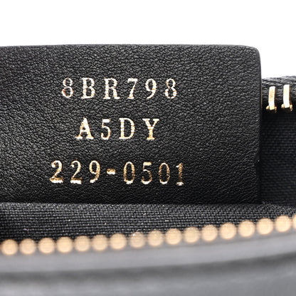 Fendi Vitello Grace Matte Small Fendigraphy Hobo Bag Black 7 of 12