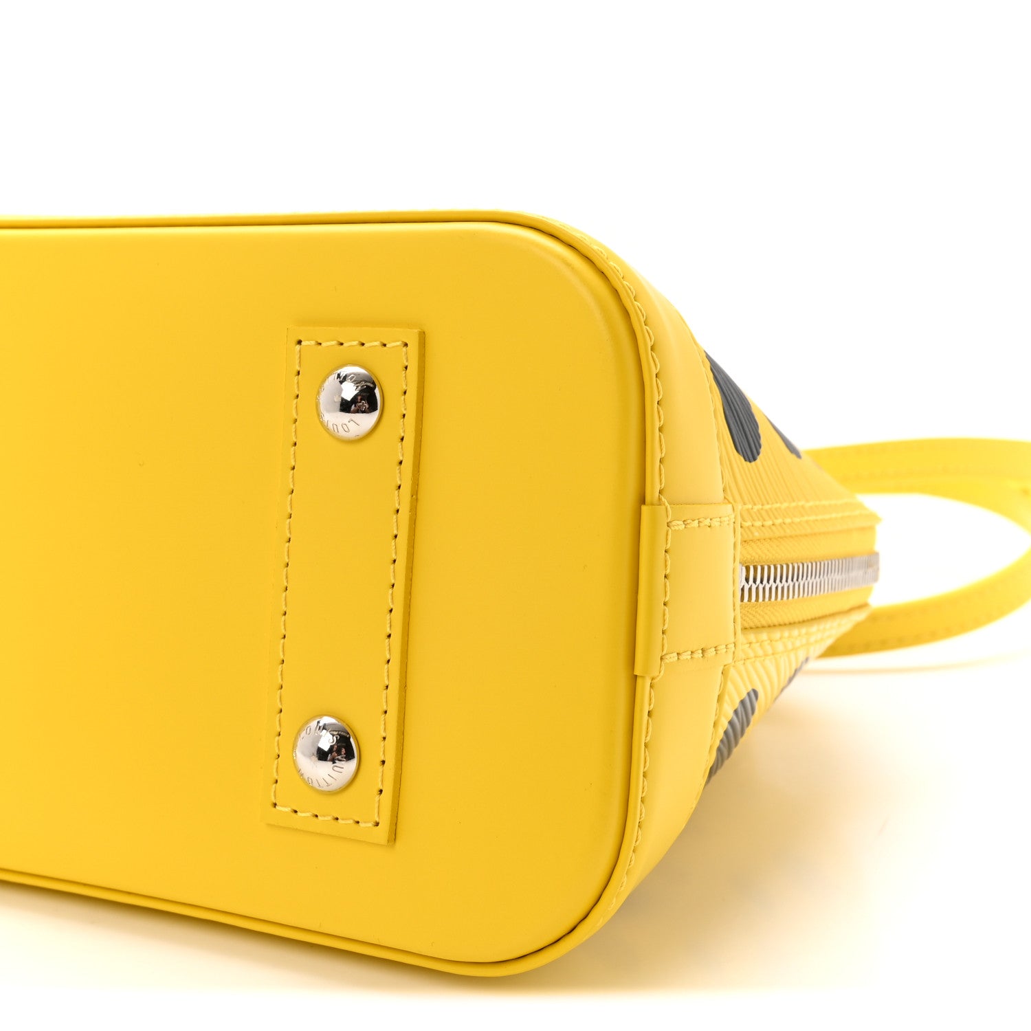 Louis Vuitton LV X YK Epi Alma BB Yellow Black 9 of 10