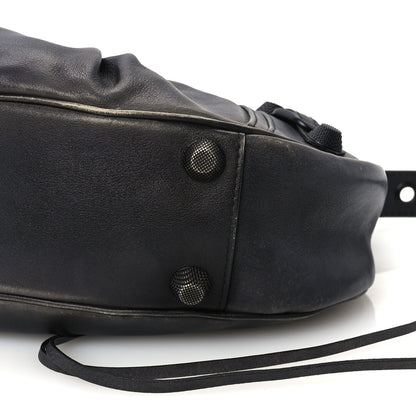 Balenciaga Used Calfskin Small Le Cagole Shoulder Bag Black 10 of 10