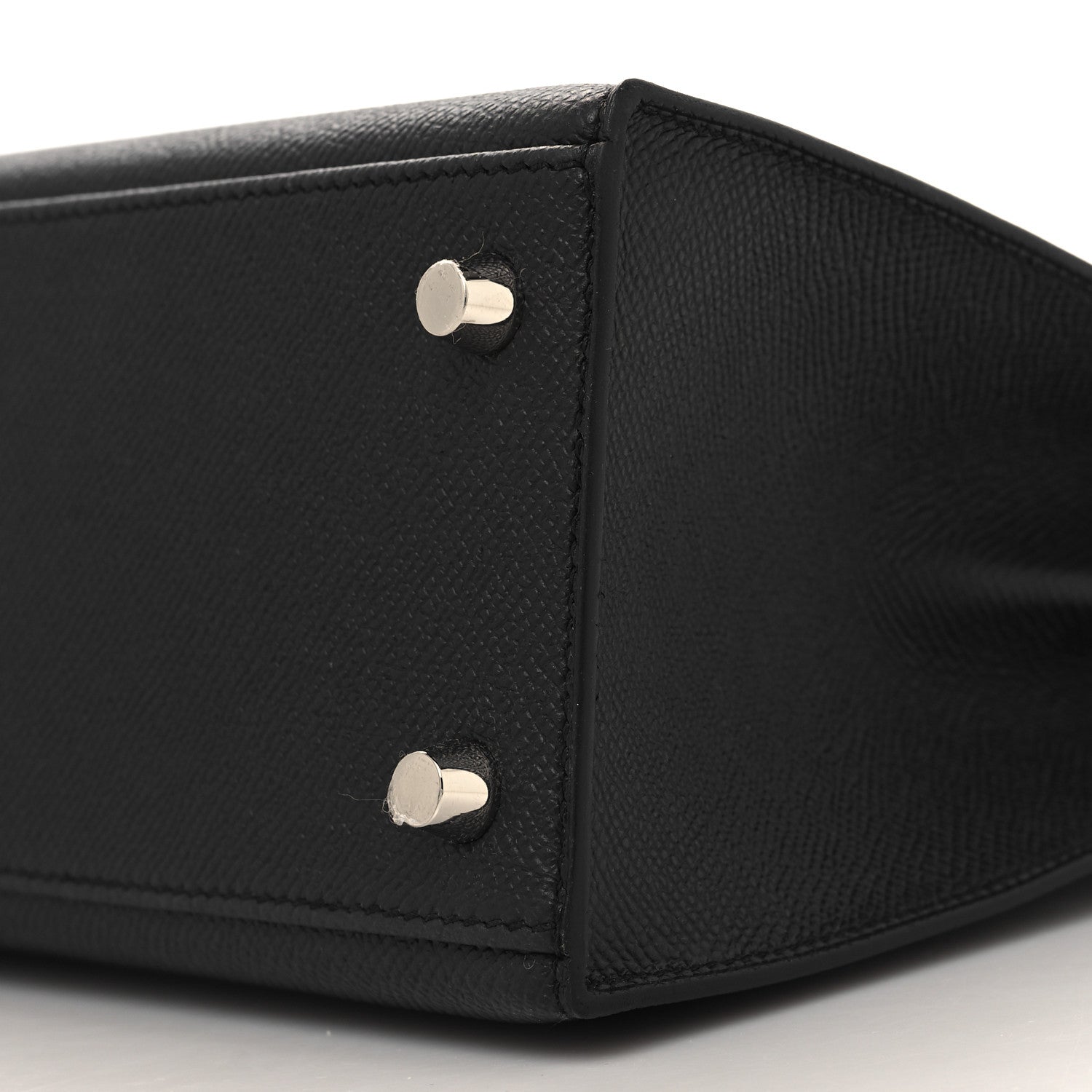 Hermes Epsom Kelly Sellier 25 Black 10 of 11