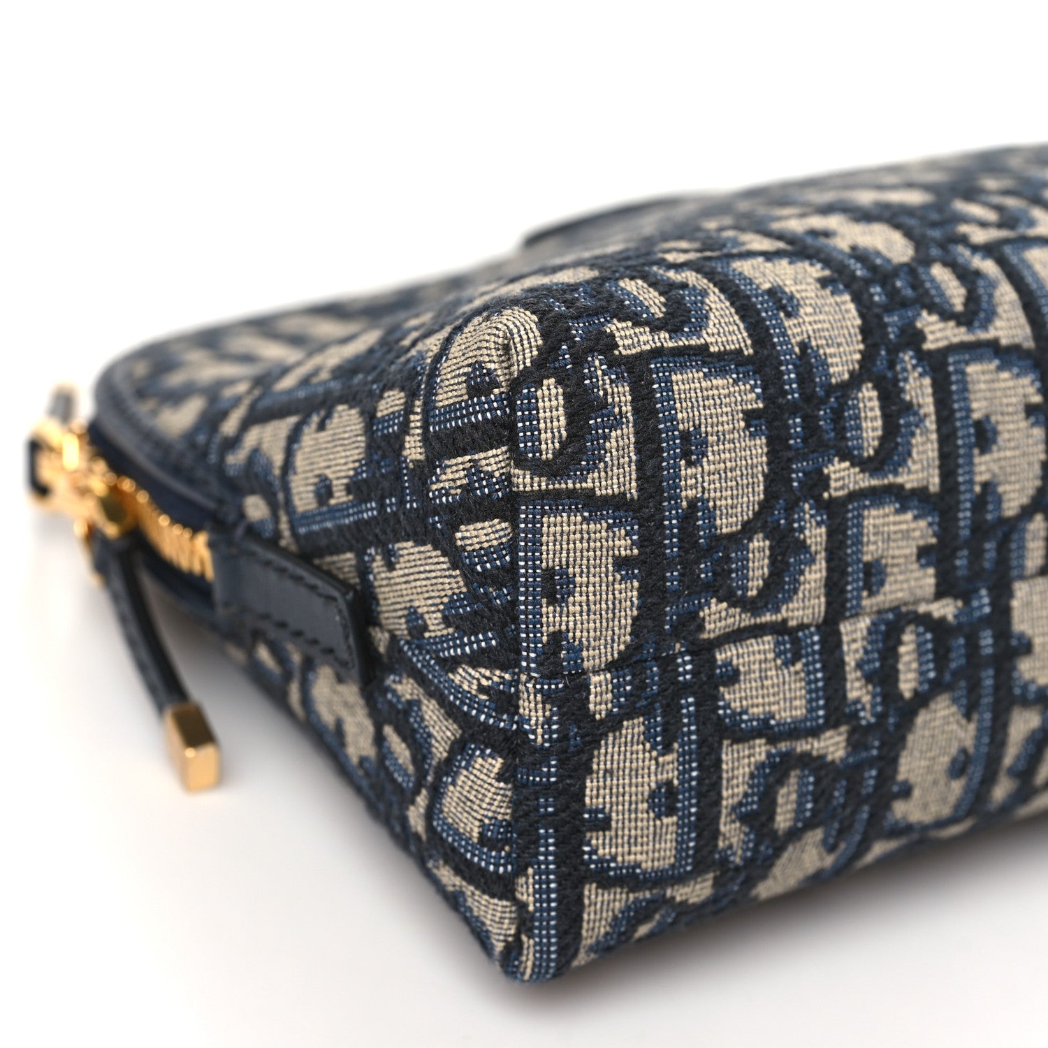 Christian Dior Oblique Montaigne 30 Pouch Blue 9 of 10