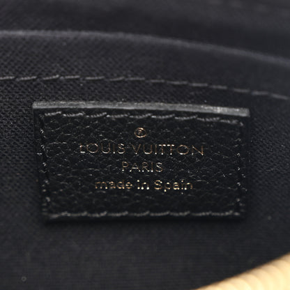 Louis Vuitton Monogram Pallas Clutch Black 6 of 10