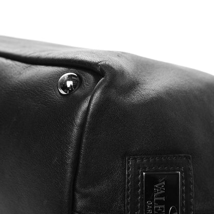 Valentino Garavani Nappa Studded Rosette Tote Black 12 of 16
