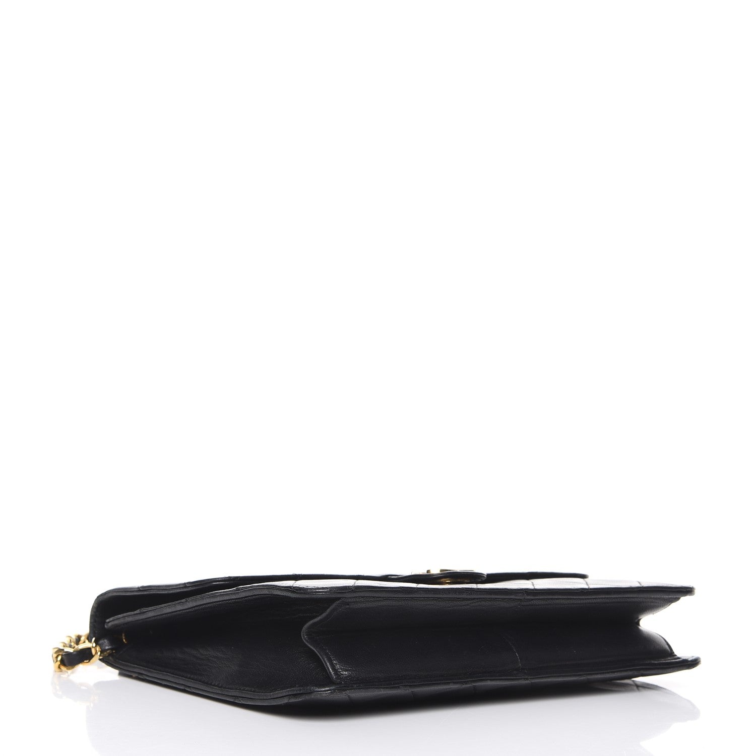 Chanel Lambskin Quilted Small Single Flap Black 4 of 8