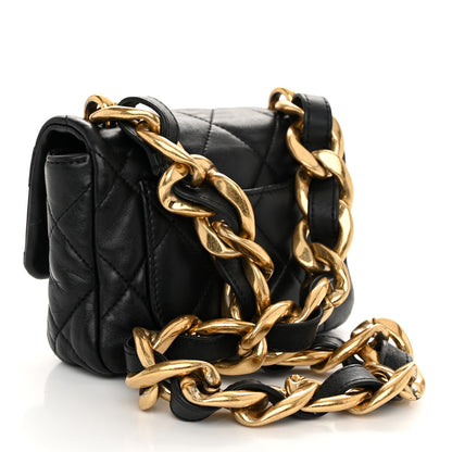 Chanel Lambskin Quilted Mini CC Funky Town Flap Black 3 of 10