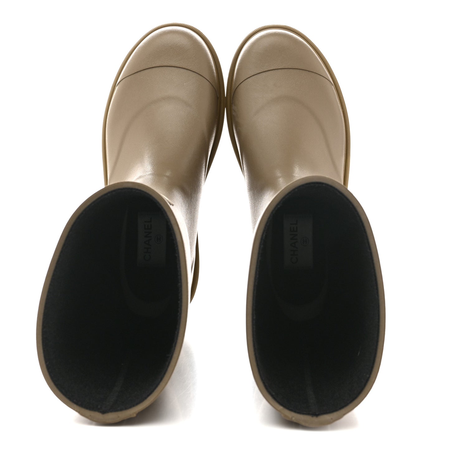 Caoutchouk CC High Boots 38 Dark Beige