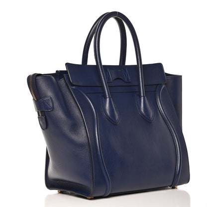 Celine Baby Calfskin Mini Luggage Ink 3 of 8